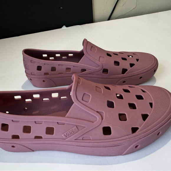 Vans Shoes - Vans Women's Mauve Perforated Mules